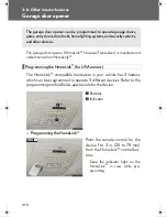 Предварительный просмотр 274 страницы Lexus 2008 ES350 Owner'S Manual