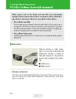 Предварительный просмотр 176 страницы Lexus 2008 IS250 Owner'S Manual