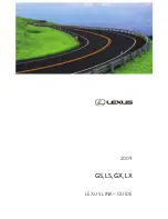 Предварительный просмотр 1 страницы Lexus 2009 GX Series Manual