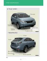 Preview for 582 page of Lexus 2011 RX350 Owner'S Manual