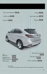 Предварительный просмотр 11 страницы Lexus 2012 RX350 Owner'S Manual