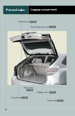 Предварительный просмотр 22 страницы Lexus 2012 RX350 Owner'S Manual