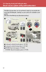 Предварительный просмотр 62 страницы Lexus 2012 RX350 Owner'S Manual