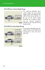 Предварительный просмотр 374 страницы Lexus 2012 RX350 Owner'S Manual