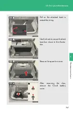 Предварительный просмотр 767 страницы Lexus 2012 RX350 Owner'S Manual