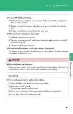 Preview for 793 page of Lexus 2012 RX350 Owner'S Manual