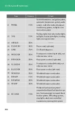 Предварительный просмотр 804 страницы Lexus 2012 RX350 Owner'S Manual