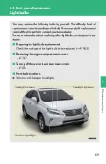 Предварительный просмотр 829 страницы Lexus 2012 RX350 Owner'S Manual