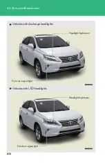 Предварительный просмотр 830 страницы Lexus 2012 RX350 Owner'S Manual