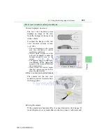 Предварительный просмотр 261 страницы Lexus 2013 IS250 Owner'S Manual