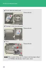 Preview for 452 page of Lexus 2013 IS250C Owner'S Manual