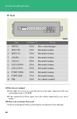 Preview for 464 page of Lexus 2013 IS250C Owner'S Manual