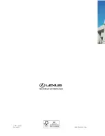 Предварительный просмотр 82 страницы Lexus 2014 GS 450h Warranty And Services Manual