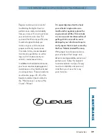 Предварительный просмотр 41 страницы Lexus 2015 IS 250C Warranty And Services Manual