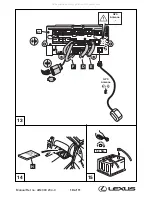 Предварительный просмотр 10 страницы Lexus ES 250 Installation Instructions Manual