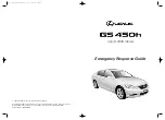 Lexus GS 450h 2006 Emergency Response Manual preview