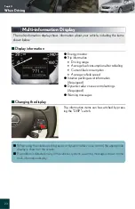 Preview for 23 page of Lexus GS450h 2008 Quick Manual