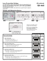 Lexus GX 460 2018 Personalized Settings preview