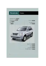 Preview for 6 page of Lexus GX 470 2009 Owner'S Manual