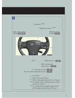 Предварительный просмотр 7 страницы Lexus HS 250h 2010 Owner'S Manual, Quick Manual