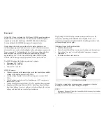 Предварительный просмотр 2 страницы Lexus HS250h Hybrid 2010 Emergency Response Manual