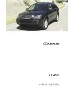 Preview for 1 page of Lexus HYBRID RX400h Overview