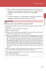 Предварительный просмотр 109 страницы Lexus IS F Owner'S Manual