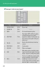 Предварительный просмотр 442 страницы Lexus IS F Owner'S Manual