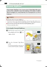 Preview for 240 page of Lexus IS200t 2017 Manual