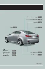 Предварительный просмотр 7 страницы Lexus IS250 2006 Owner'S Manual