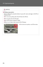 Предварительный просмотр 208 страницы Lexus IS250 2006 Owner'S Manual