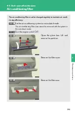 Предварительный просмотр 313 страницы Lexus IS250 2006 Owner'S Manual