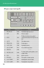 Предварительный просмотр 324 страницы Lexus IS250 2006 Owner'S Manual