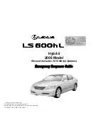 Lexus LS 600hl Hybrid 2008 Emergency Response Manual предпросмотр