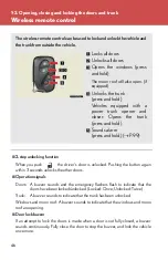 Предварительный просмотр 46 страницы Lexus LS460 2008 Owner'S Manual