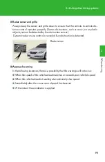 Предварительный просмотр 191 страницы Lexus LS460 2008 Owner'S Manual