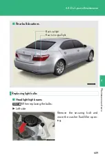 Предварительный просмотр 609 страницы Lexus LS460 2008 Owner'S Manual