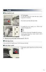 Preview for 76 page of Lexus LS600h Quick Manual