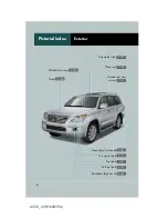 Предварительный просмотр 8 страницы Lexus LX 570 2009 Manual