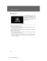 Предварительный просмотр 314 страницы Lexus LX 570 2009 Manual