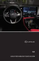 Lexus NX 2022 Quick Manual предпросмотр