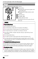 Предварительный просмотр 70 страницы Lexus NX350h 2022 Owner'S Manual