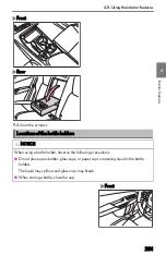 Предварительный просмотр 283 страницы Lexus NX350h 2022 Owner'S Manual