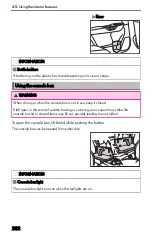 Предварительный просмотр 284 страницы Lexus NX350h 2022 Owner'S Manual