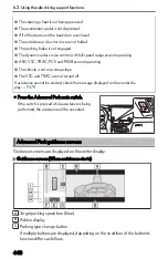 Предварительный просмотр 450 страницы Lexus NX350h 2022 Owner'S Manual