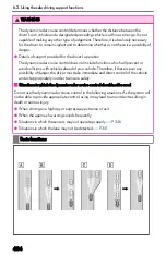 Предварительный просмотр 486 страницы Lexus NX350h 2022 Owner'S Manual