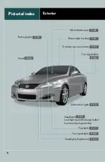 Предварительный просмотр 8 страницы Lexus OM53A24U Owner'S Manual