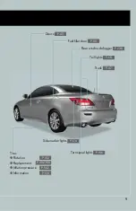 Предварительный просмотр 9 страницы Lexus OM53A24U Owner'S Manual