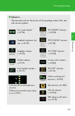 Предварительный просмотр 167 страницы Lexus OM53A24U Owner'S Manual