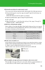 Предварительный просмотр 195 страницы Lexus OM53A24U Owner'S Manual